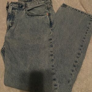 Levi's Light Blue Straight Jeans